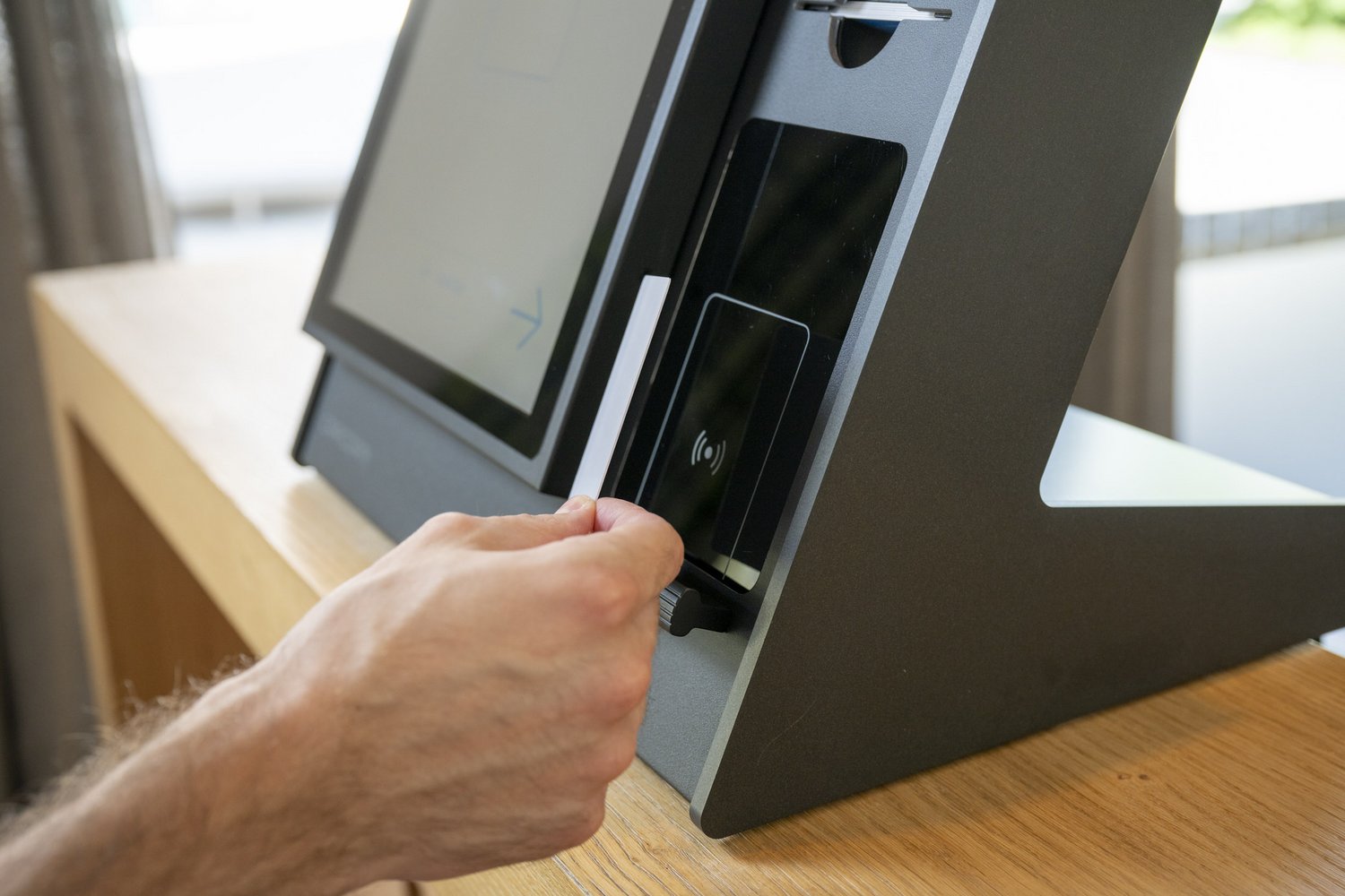 Self Check-in Terminal am Hackerhof Goldegg