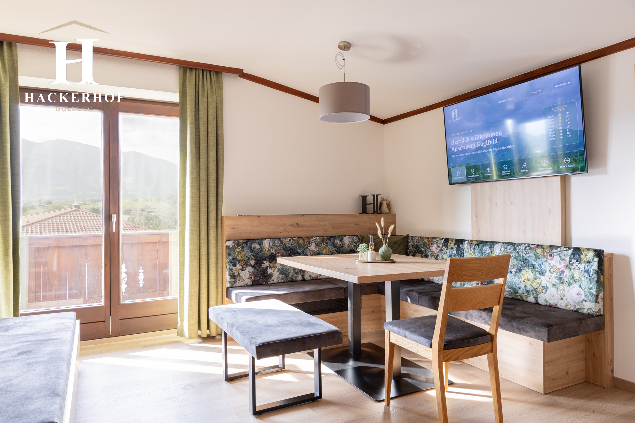 Schlafzimmer Apartment Koglfeld am Hackerhof Goldegg